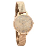 Armbanduhr Olivia Burton Dame in Stahl OB16GD12 - OB16GD12